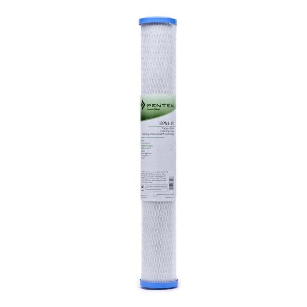 2-7/8", Carbon Pentek x Microns 20" Block Filter Cartridge, 10 EPM-20