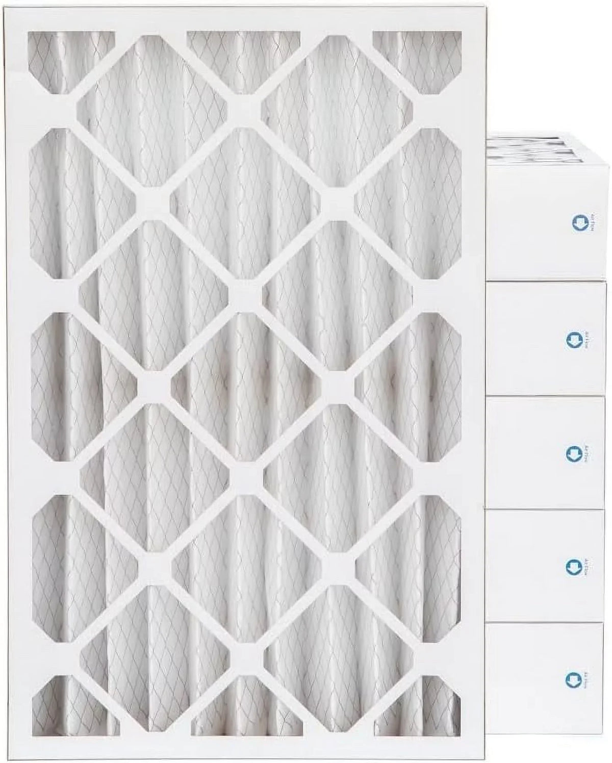 16X24x4 MERV Size: Case Of 15-1/2 8 Filters. HV Air Pleated X 6. 23-1/2 X Furne 3-3/4