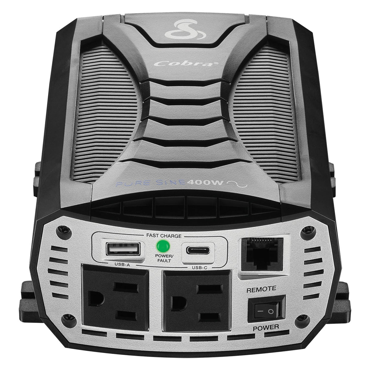 PURE SINE Inverter Power Charge with - Fast USB Cobra 400-Watt 400W SINE PURE