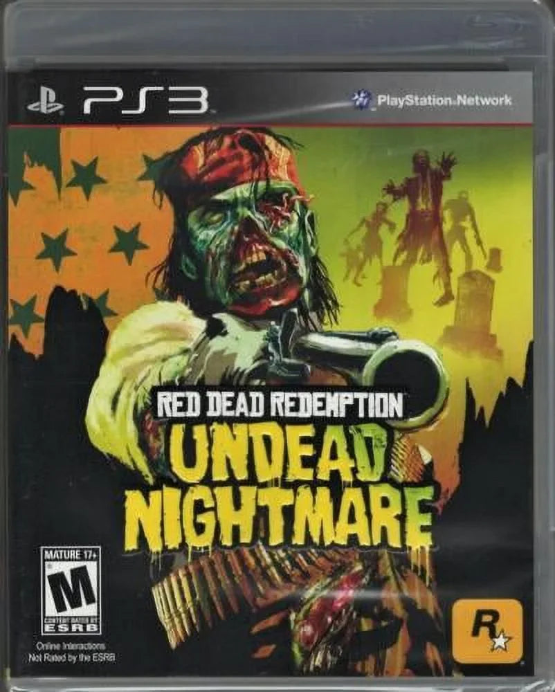 Version) US PS3 Nightmare Factory New Redemption: Red Undead Dead Sealed (Brand