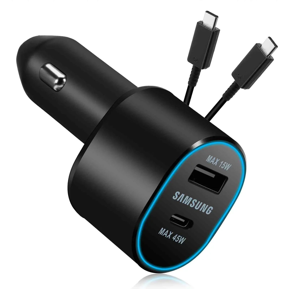 Usb Lenovo (2023) for Car Ports Legion Super Charger Dual Fast Two Black (45W+15W) Y700 EP-L5300