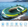 Fishing Drifting Two/Three Person Air Eastbuy Inflatable Rowing Diving Green PVC Tool Boat