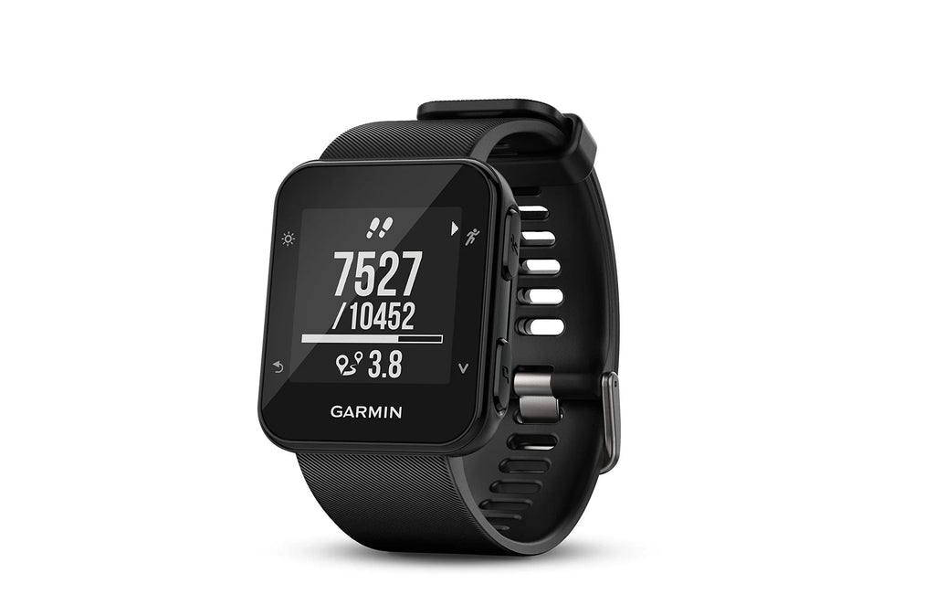 Running Garmin GPS Watch, 35; 010-01689-00 Forerunner Easy-to-Use Black