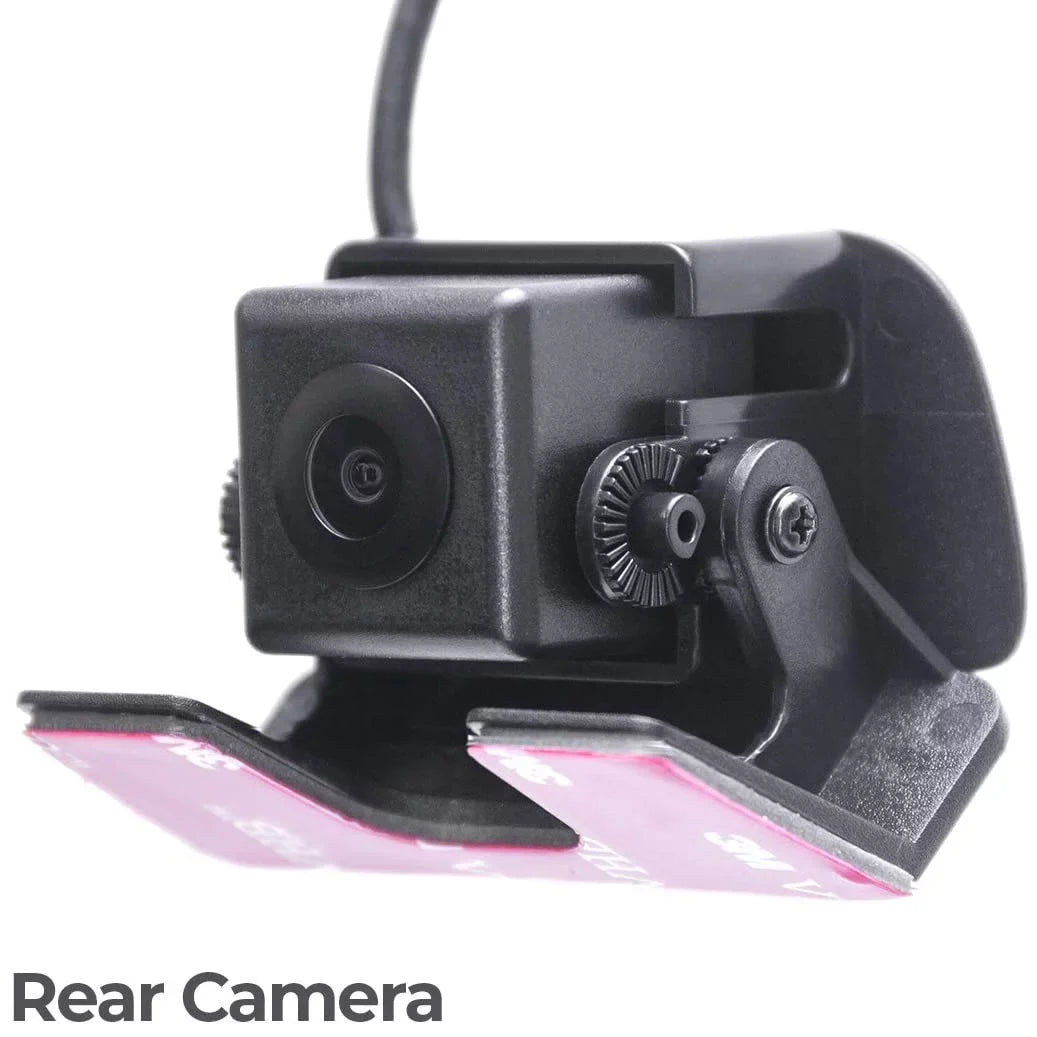 '- with Master for Dual Rear Safety Backup Cam LCD DVR View and Camera Dash Mirror HD Security + Camera Fit 4" Vehicle Universal Tailgaters Universal Enhanced
