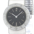Pre-Owned Steel Stainless Tubogas Ladies Polished Quartz (Good) BVLGARI Watch BF563995 2TS BB26