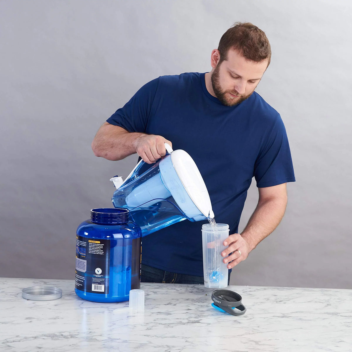 Dispenser Pitcher (10-Cup) Exchange (10-Cup) ZeroWater ZD-010 Water Ion