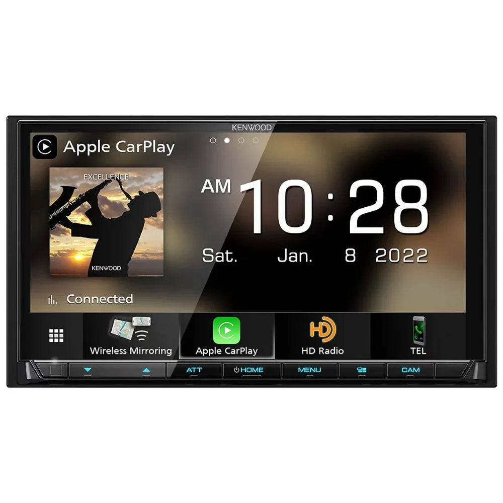 and New Dashboard 6.95" DRV-N520 Receiver DMX908S eXcelon Camera Multimedia Kenwood