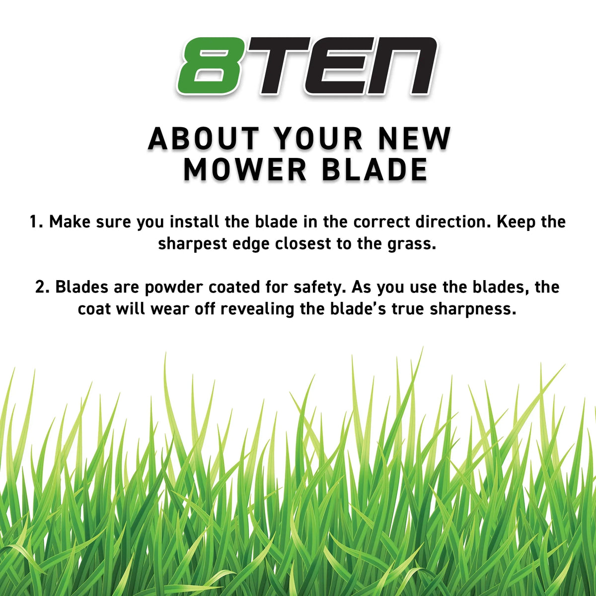 SX85 John 810-CBL2603D 30-inch High Blade SX95 Lift 8TEN STX38 M89454 for LawnRAZOR Deere