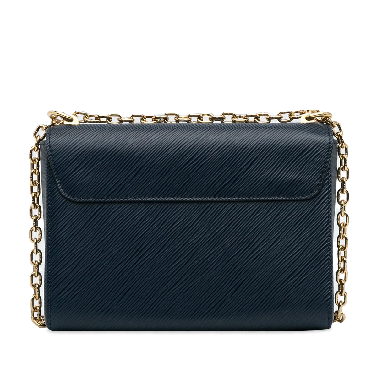 Crossbody (Good) Authenticated Epi Bag Louis Pre-Owned MM Vuitton Leather Twist Blue Unisex
