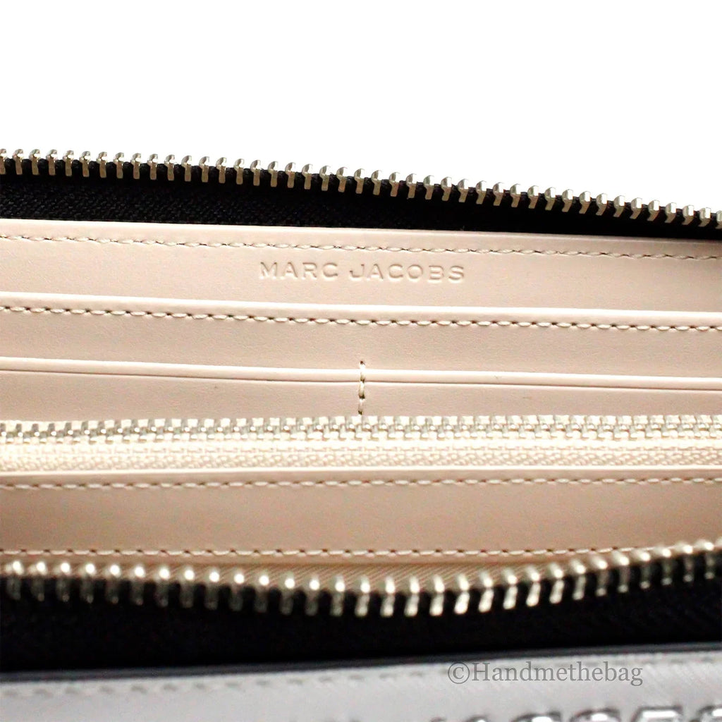 Large Continental Jacobs Around Wallet Crossgrain Marc Clutch Cotton Zip Leather