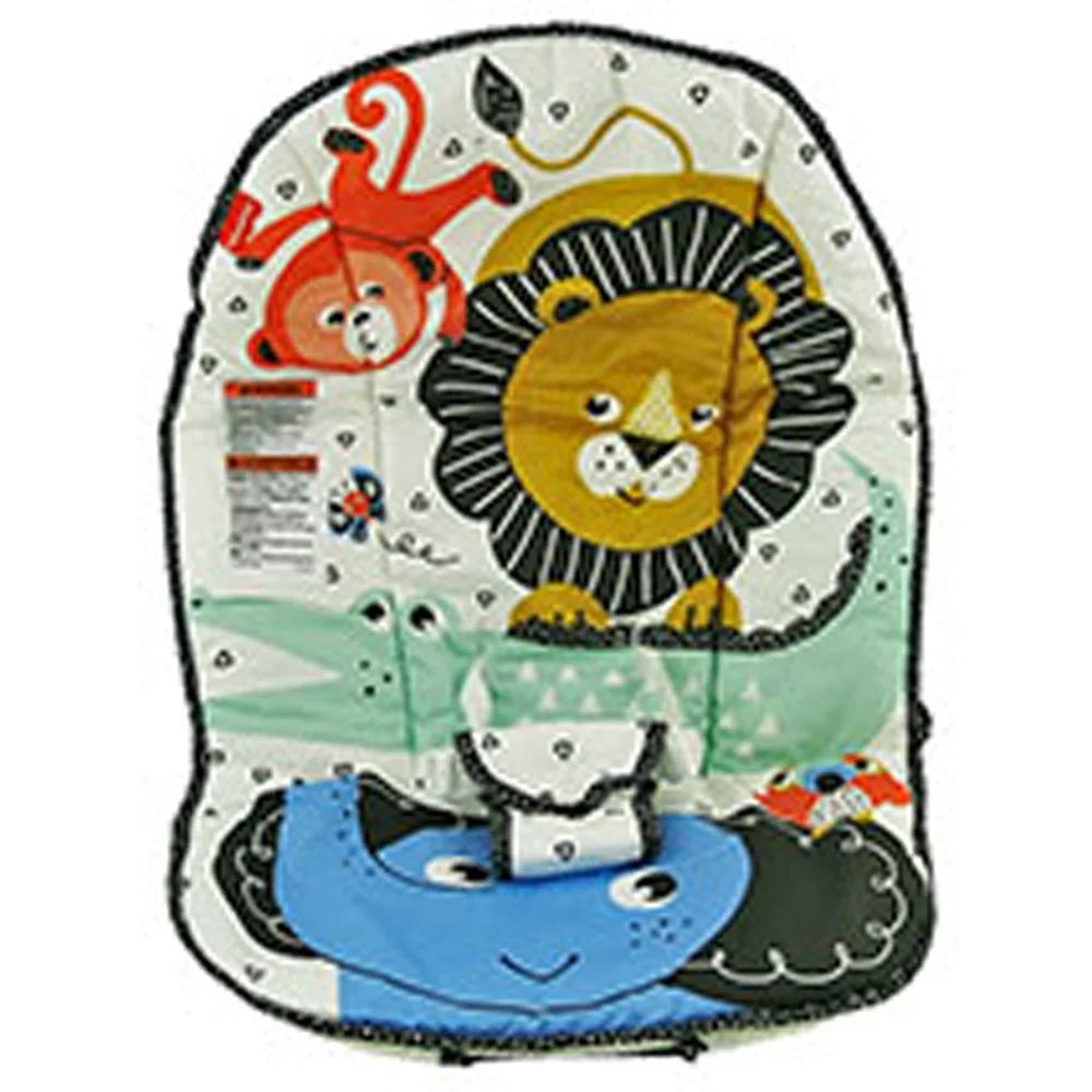 '- Fisher-Price ~ for Seat HBY77 Bouncer Replacement Cover/Pad Jungle Fun Print ~ Baby Part Theme Replacement