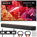 6-Outlet Wall Deco 60W Mini Bundle Adapter Google XR85X95K TV LED TV and with 2.0 XR X95K Bundle Home HDR Bracket 37"-100" with TV smart 4K Soundbar, Channel BRAVIA (2022 Surge Model) Mount Sony 85"