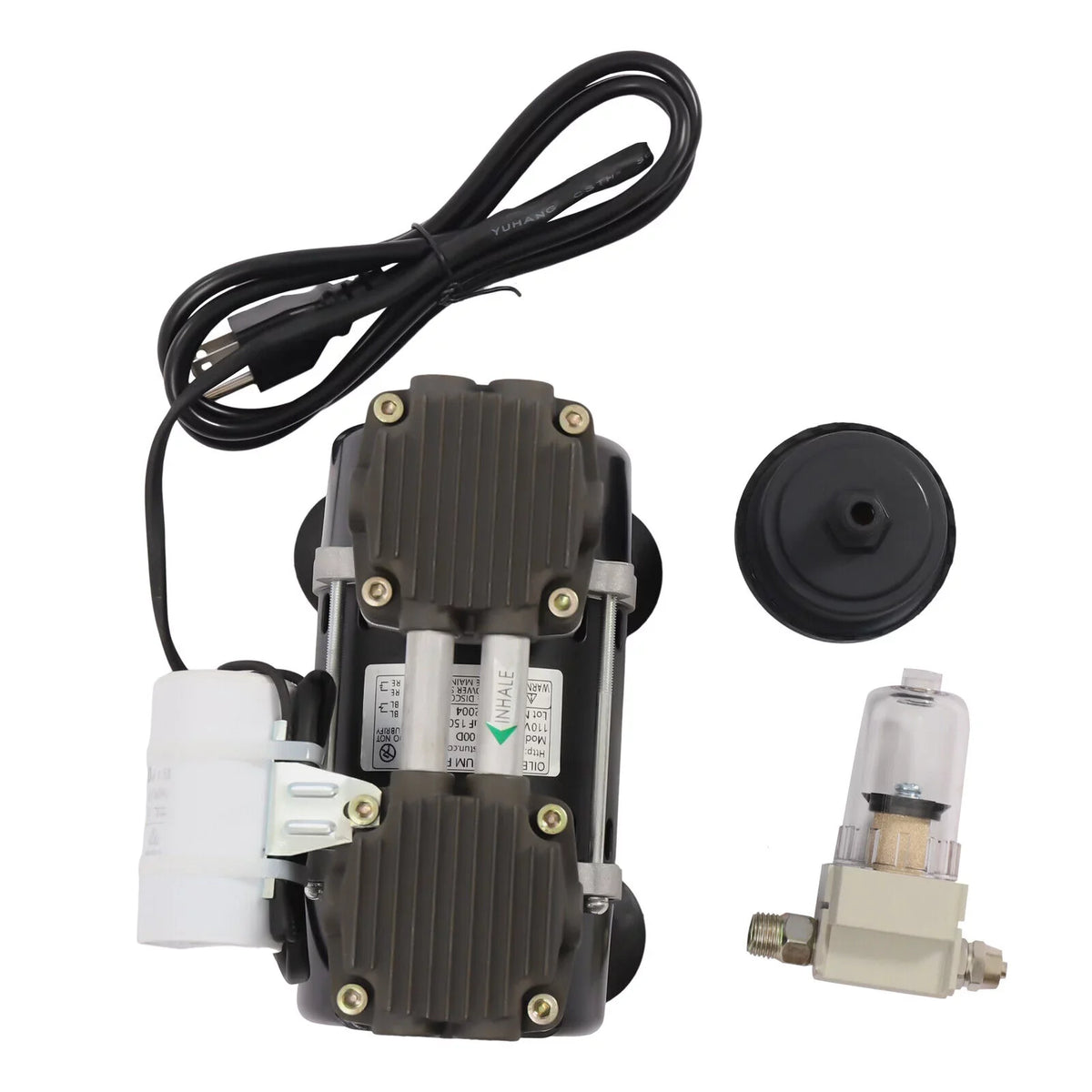 Pump Air Free with Vacuum 100W Oilless Filter 95Kpa Pump Oil Vacuum Industrial