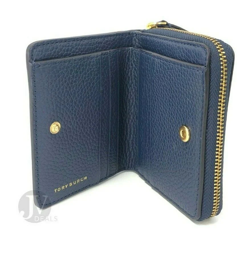 Card Women's Leather Tory Burch Mini Zip Coin Wallet Britten