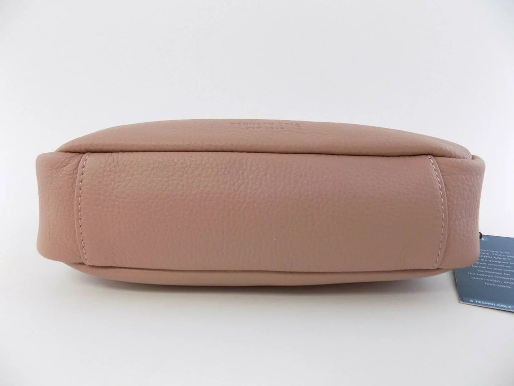 New Handbag Cole York Dark Pink Crossbody Christie Zip Gold Kenneth Leather