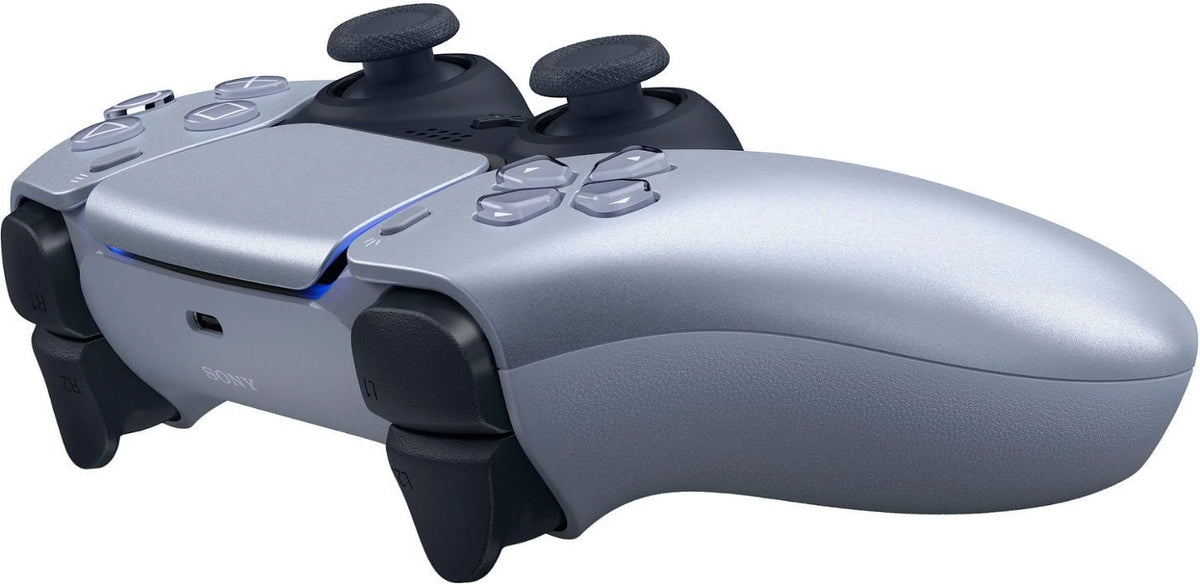 With Sterling Cleaning - PS5 Silver 6Ave Cloth Microfiber Wireless 5, DualSense Controller Bundle PlayStation