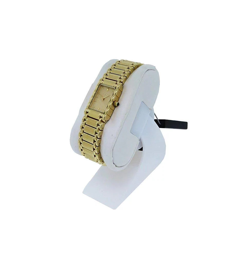 champagne tone EM898N dial ELGIN case gold Ladies rectangle