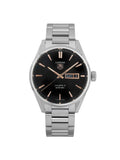 Steel (Good) 41mm Day-Date Carrera Pre-owned WAR201C.BA0723 TAG Heuer Watch