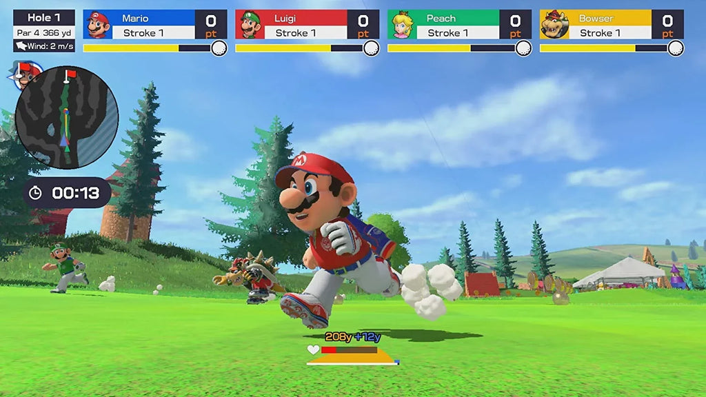 Golf: Super - Nintendo Switch Rush Mario