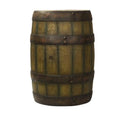 Barrel 24 in. Planter - Natural Whiskey Winterland
