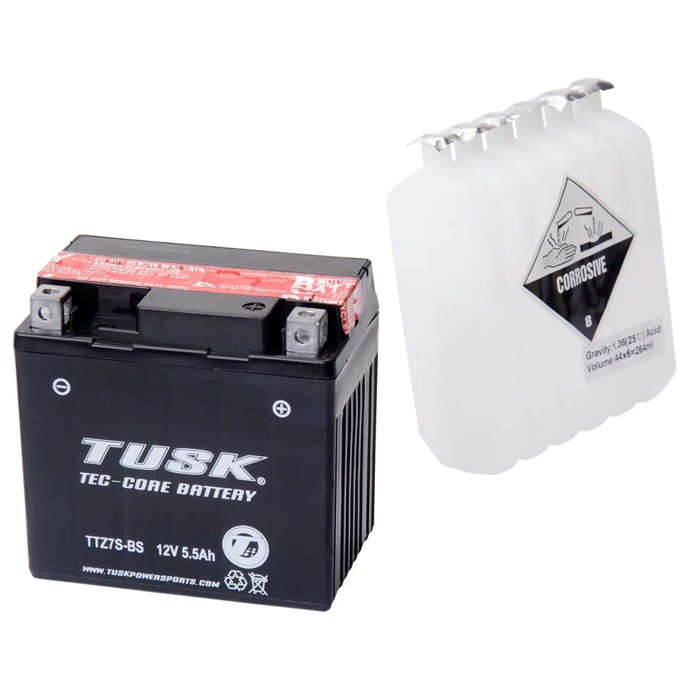 with XC 2014-2015 250F For Tec-Core Tusk TTZ7S Maintenance-Free Acid Battery GASGAS