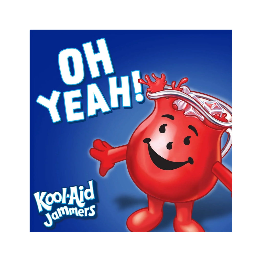 Drink, Kool-Aid Jammers Raspberry Blue of (Pack Fruit 6)