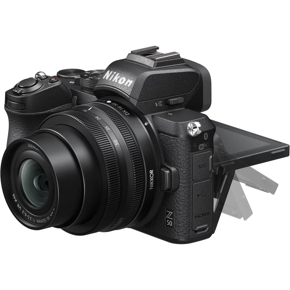 16-50mm W/ Z Camera 1633 50 - Lens Digital Pro Nikon Mirrorless Bundle