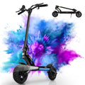 10,High Scooter Electric Scooter Speed for with Max Miles Range,Max motor 25 Black 19 500W,10 Kaabo Comfort Adults Mantis Performance MPH, Wheels inch Gear