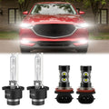 SKN Mazda Bulbs H11 4pcs Headlight D4S HID H8 Fog for Led Lights 2018 CX-5