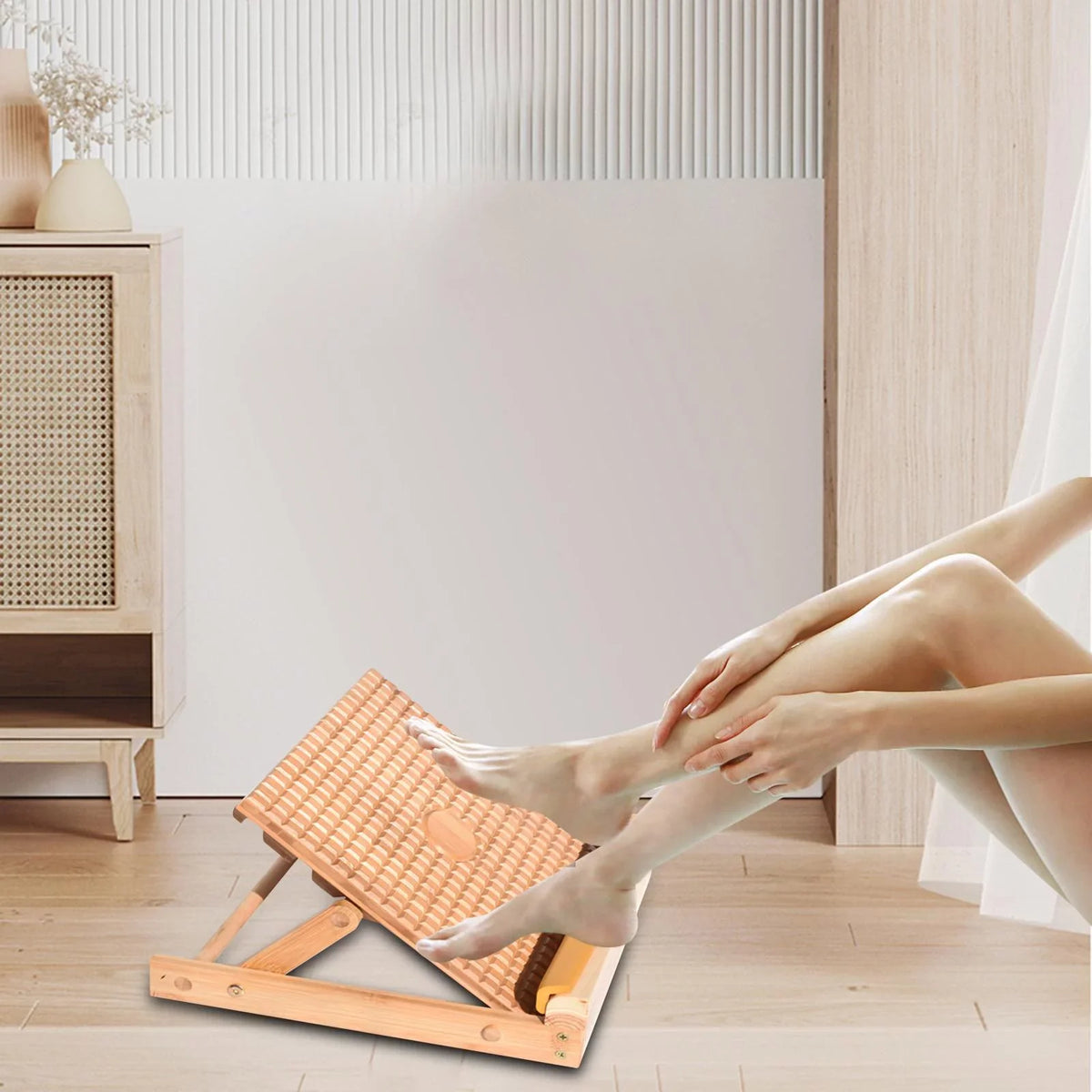 Slant Board Board Knees Slant Board Slant Toes Calf Wedge Professional Tilt Yoga Stretching Slip over Exercise Ramp for Massage Board Anti