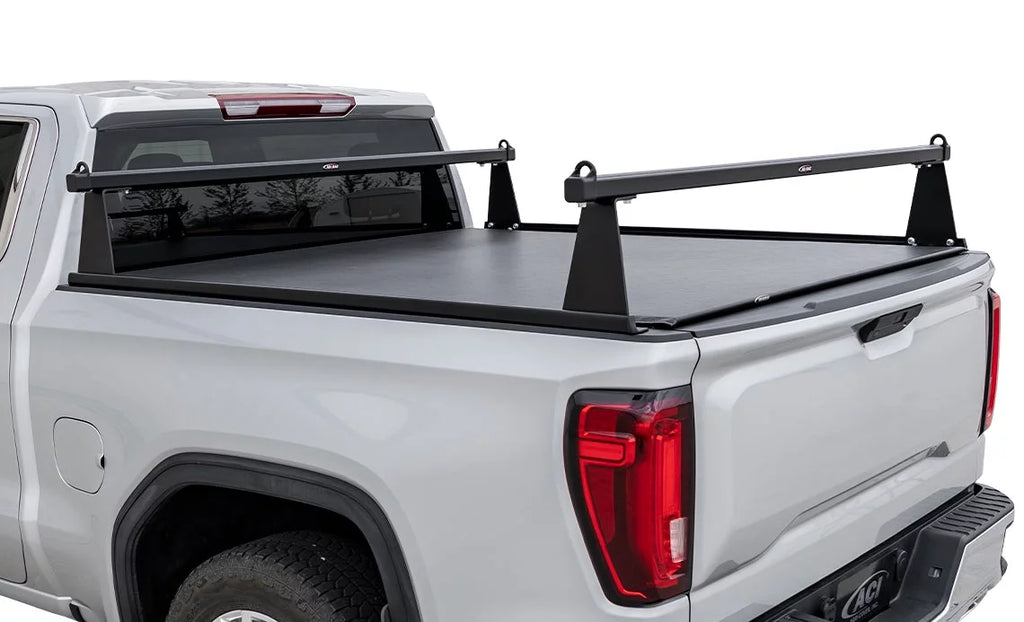 ADARAC Matte Sierra 2014-2018 Truck Black 8' GMC 2500 1500 Silverado M-series Chevrolet 2015-2019 Fits Bed 3500 Aluminum F4020062 Racks Fits