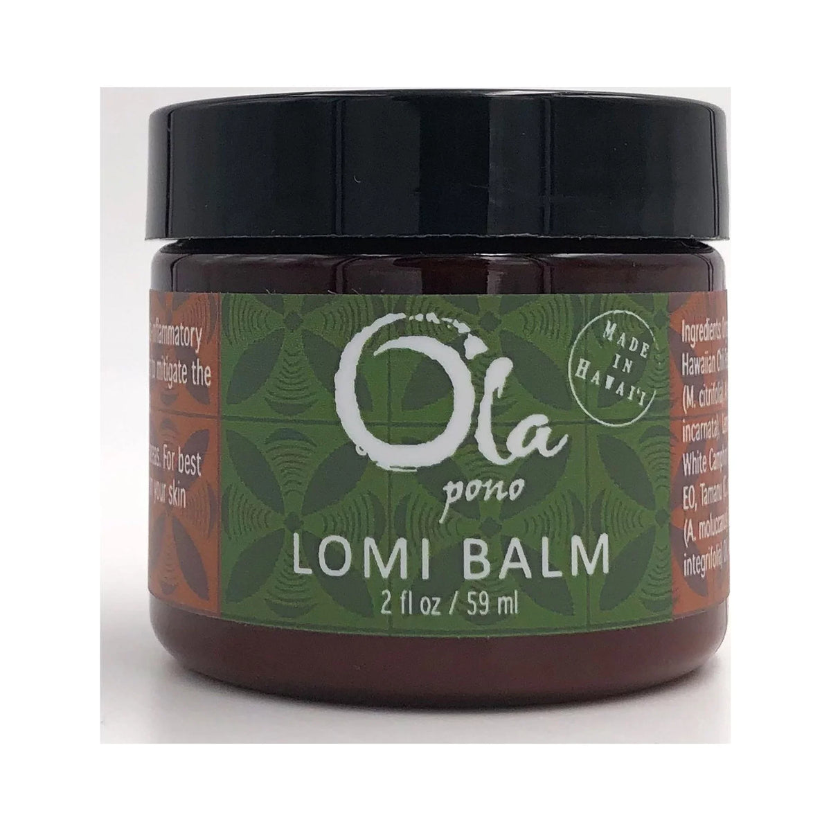 Lomi Ola 2fl Balm Tropical Apothecary oz - Pono