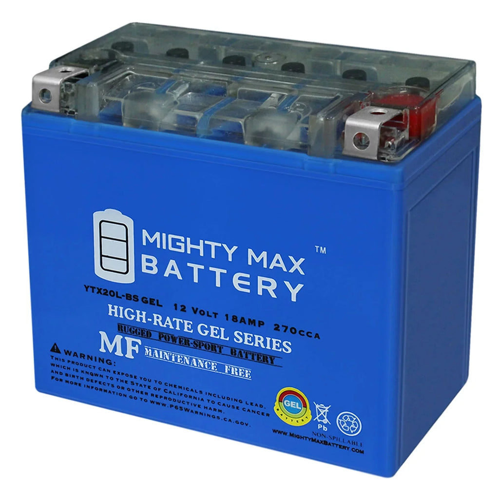 Runner Doo for YTX20L-BS Sea Jet Ski Wave Battery Aqua GEL