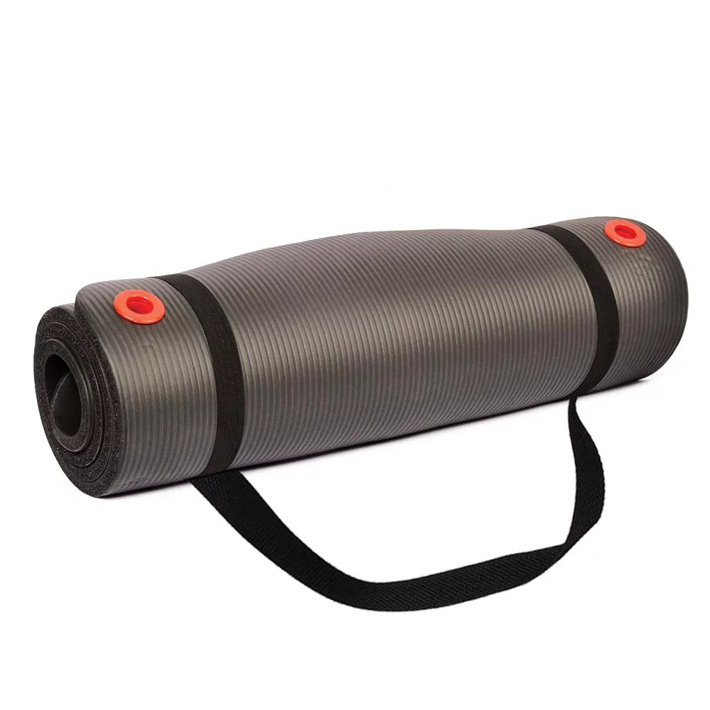 for Training 72 and Women Gyms Perfect Black for Long, Thick, Exercise 1 – Fitness Personal and Men – Mat in. BodySport in.