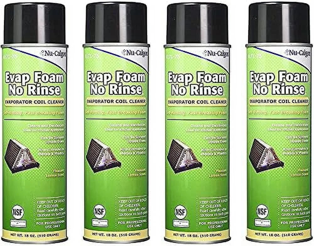 Cleaner Evap Pack) (4 Foam 18Oz Coil