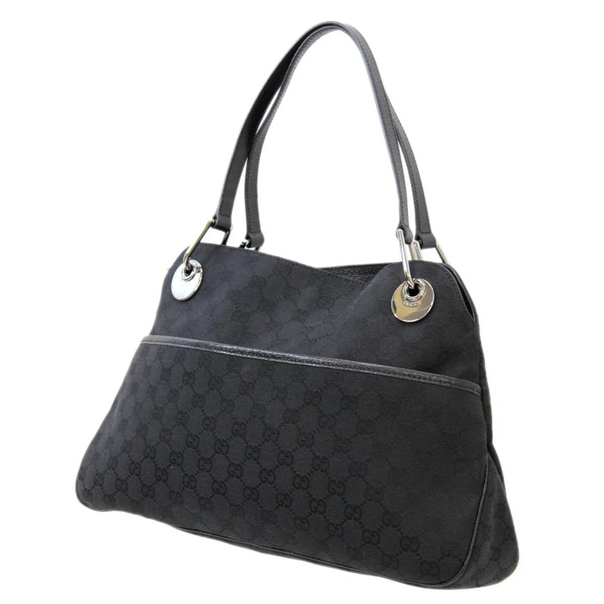 121023 canvas (Good) Pre-Owned tote GUCCI Gucci bag GG black