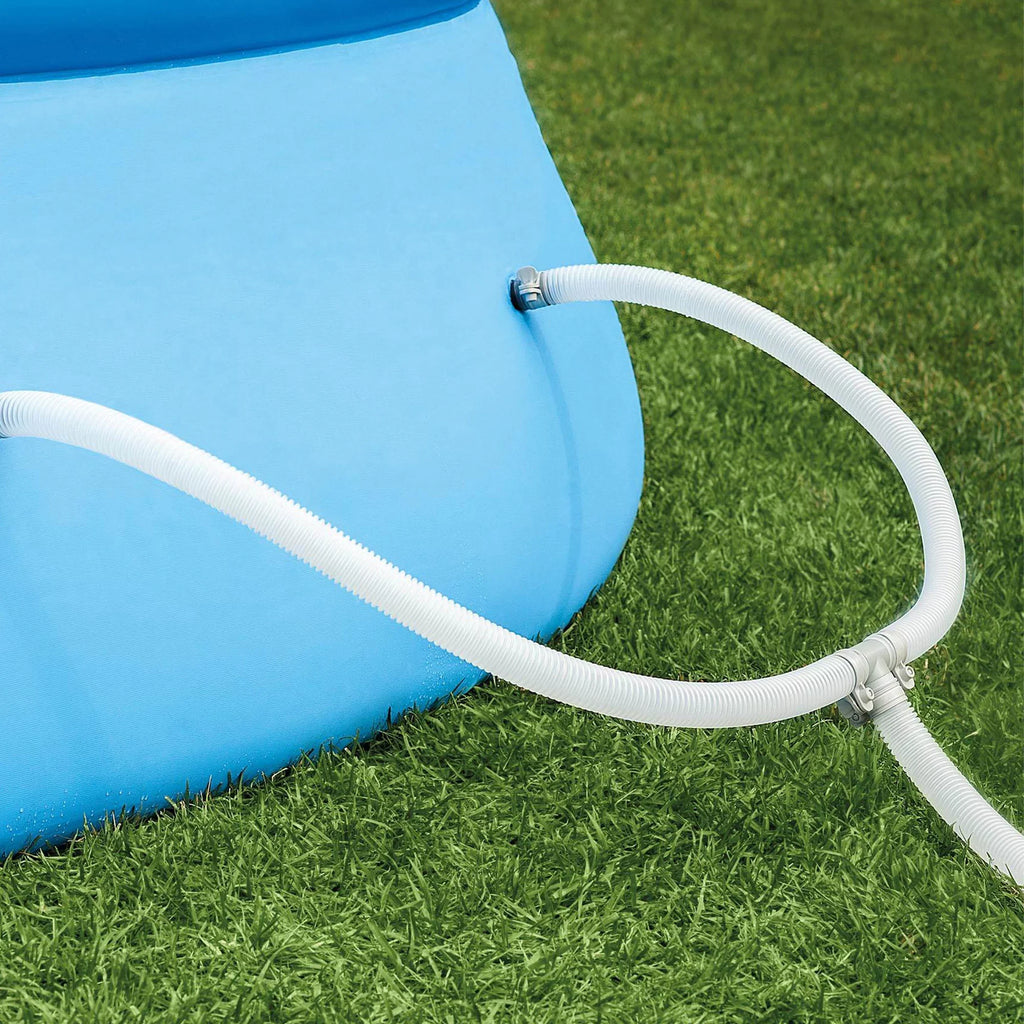 Intex Maintenance Inflatable Pump, Ladder Kit with 18'x48" & Pool Set Easy