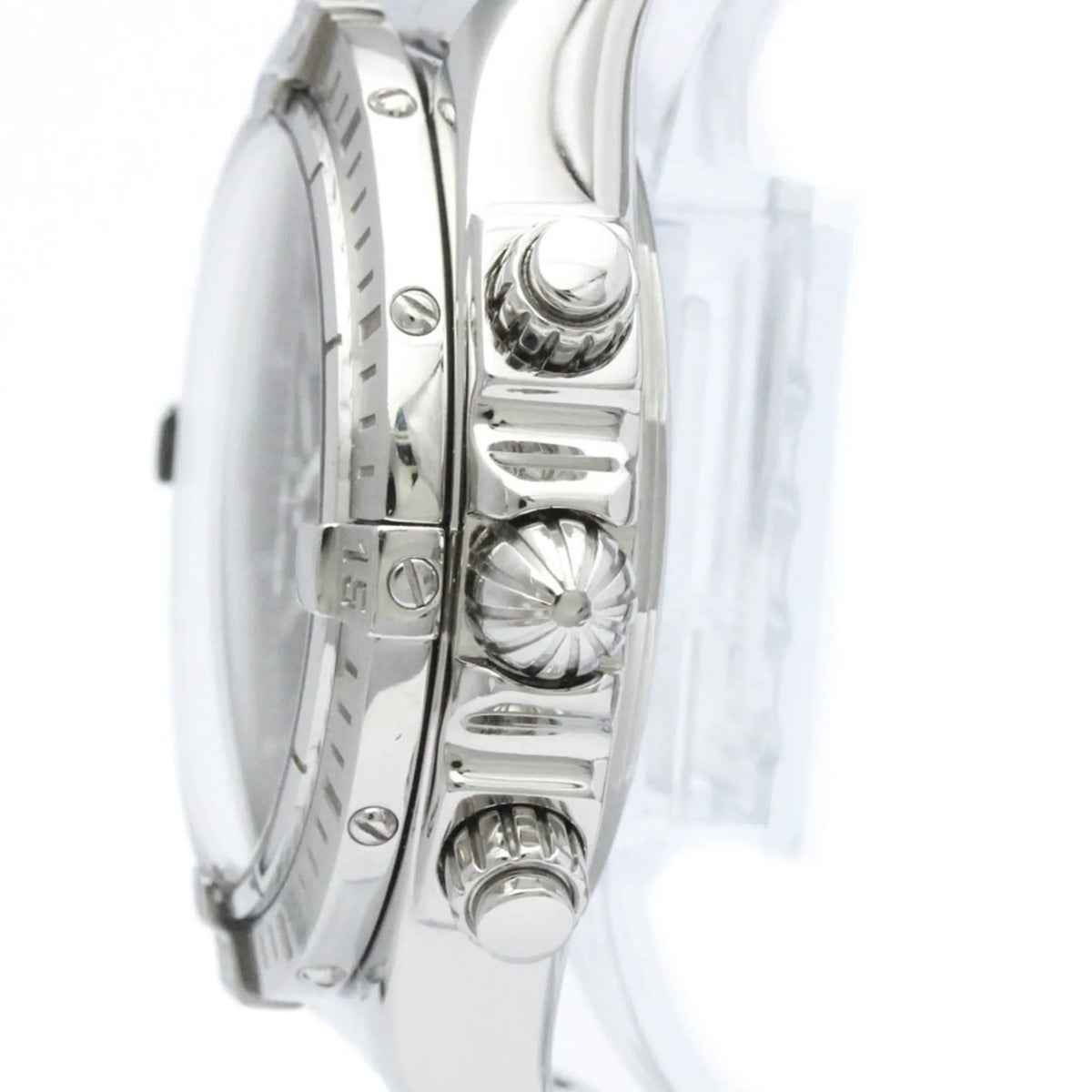Automatic Watch BREITLING BF563347 Steel Polished Pre-Owned Evolution A13356 (Good) Chronomat