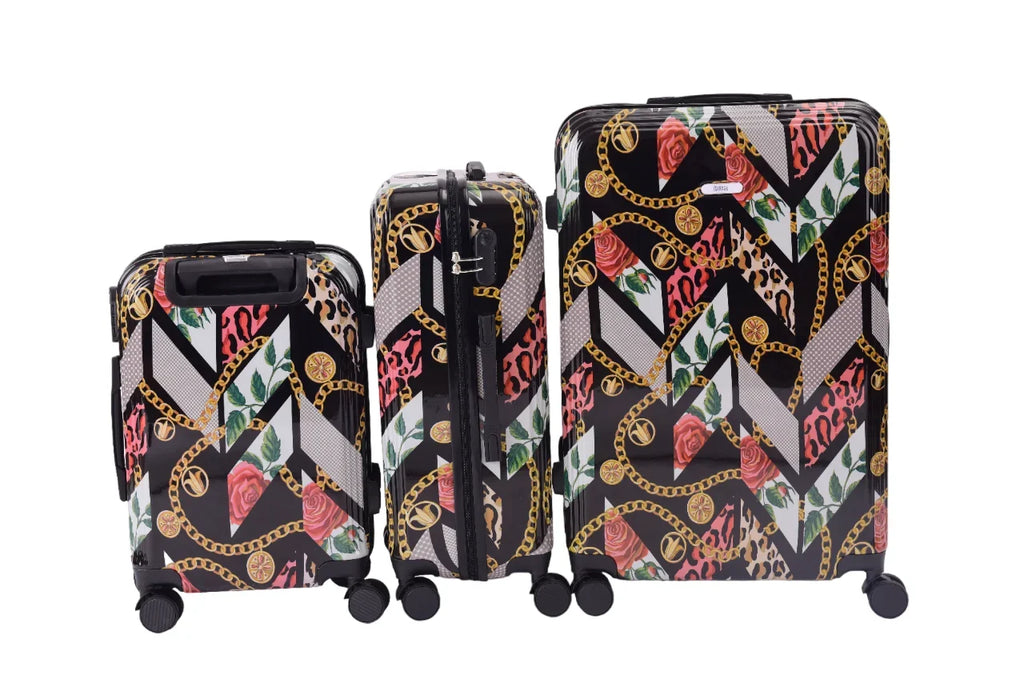Combo Xena shell Set Dual Hard Lightweight Lock ABS Piece Spinning 360 3 24", 20" Wheels 28", Luggage