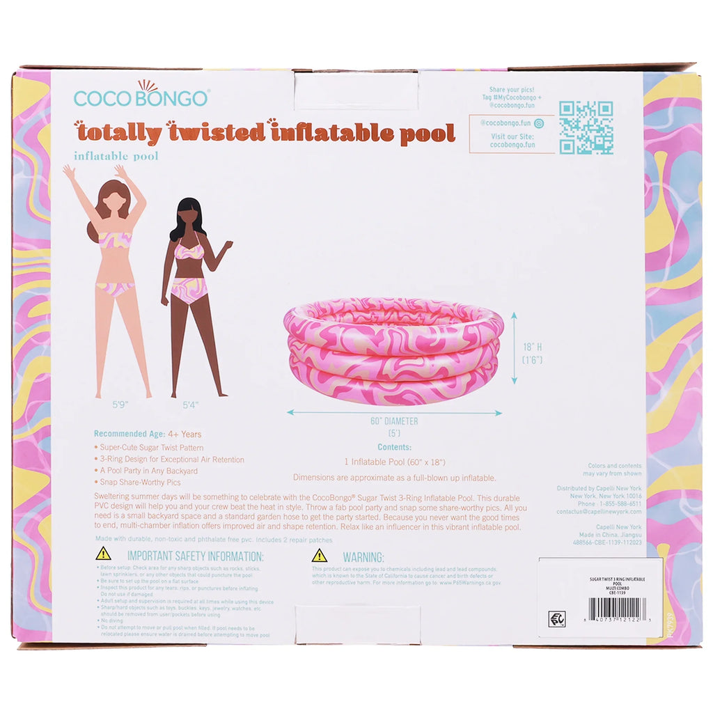 Ring 3 Pool Inflatable Twisted Totally Cocobongo
