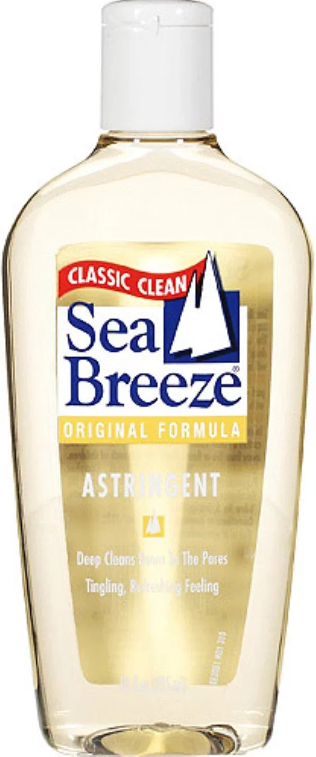 3 Astringent Clean Breeze Pack oz Original - Formula, Classic 10 Sea