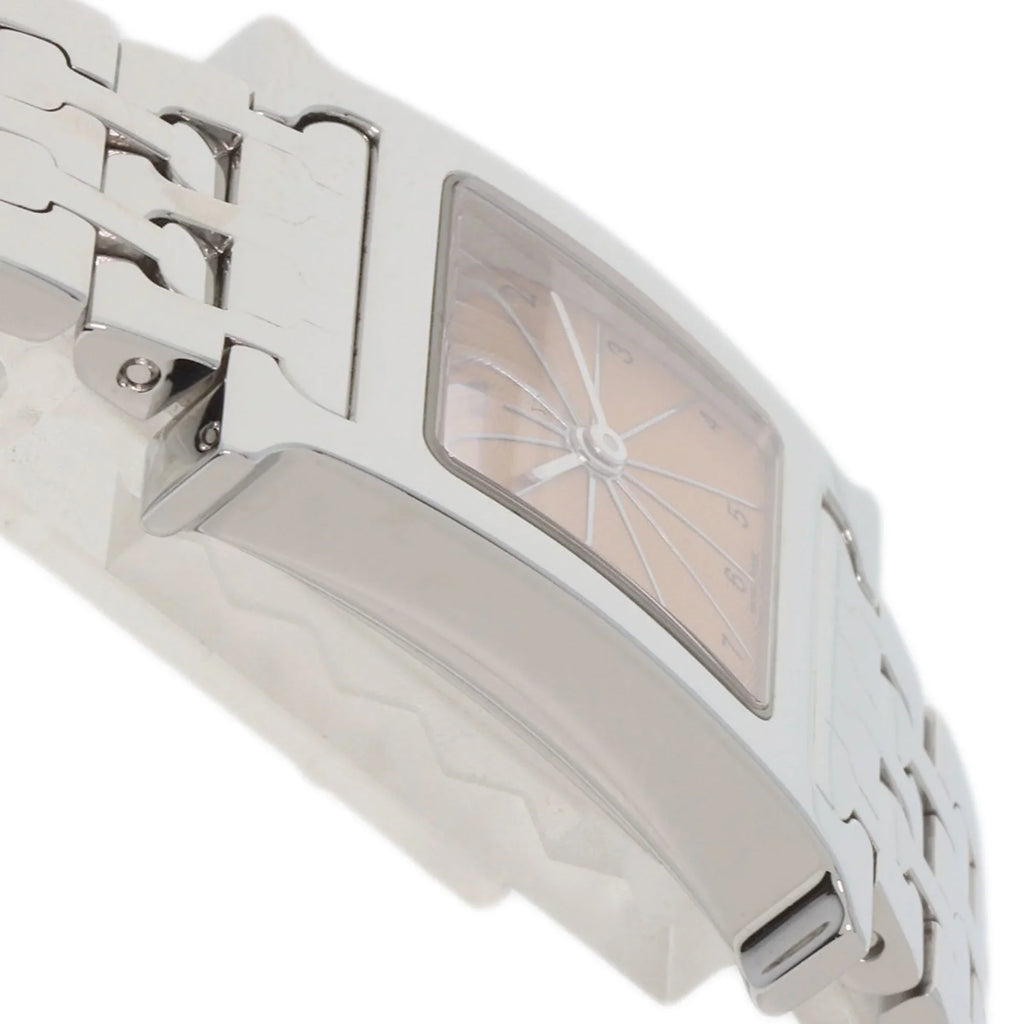 Hermes Watch HH1.210 Pre-Owned Wristwatch HERMES Steel/SS Stainless (Good) Ladies H