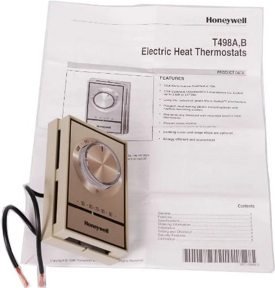Honeywell Thermostat T498B1553