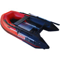 Floor Aluminum Black feet and ALEKO - 3 Red 8.4 Person Inflatable with Boat BT250RBK