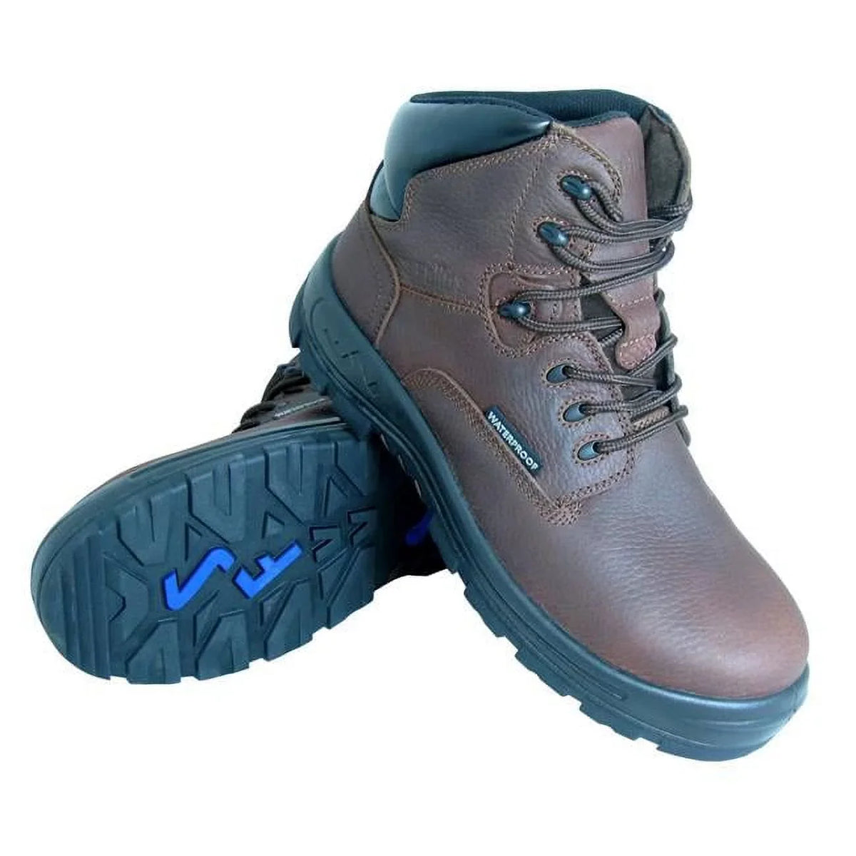 Poseidon Hiker Size Toe Work Comp Brown - Waterproof Men's 9.5 6 Boot in.