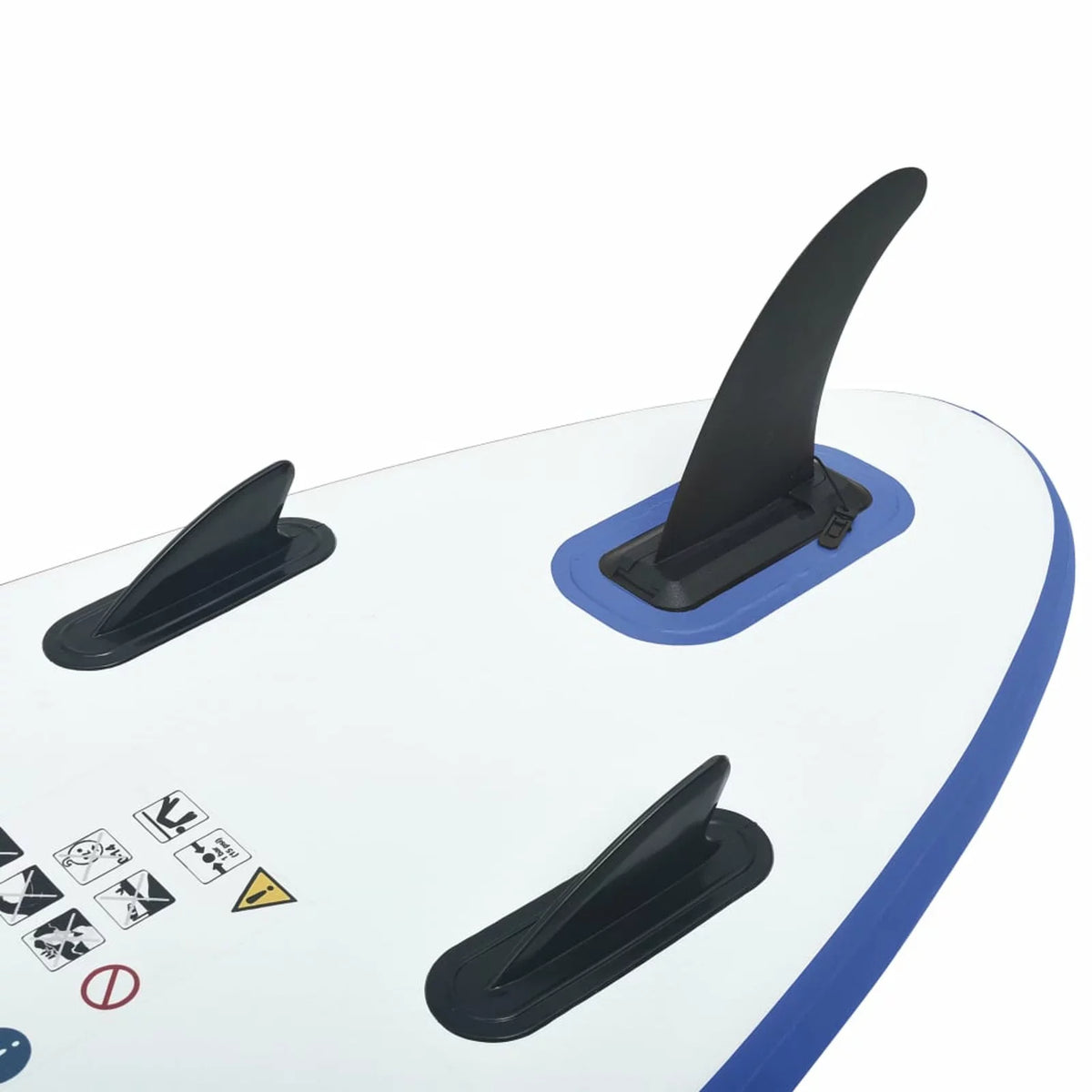 Paddle ametoys White Board Inflatable and Blue Surfboard Set