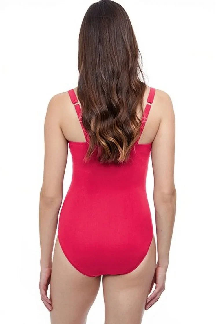 Tummy by Control Tutti PINK 8D Profile Frutti US Gottex One-Piece Swimsuit,