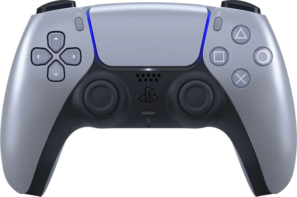 With Sterling Cleaning - PS5 Silver 6Ave Cloth Microfiber Wireless 5, DualSense Controller Bundle PlayStation