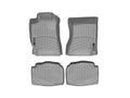 Rear WeatherTech compatible (2-pc. Custom Fit Forester with - Grey 1st Subaru Row & Liner), 2003-2008 FloorLiners 2nd