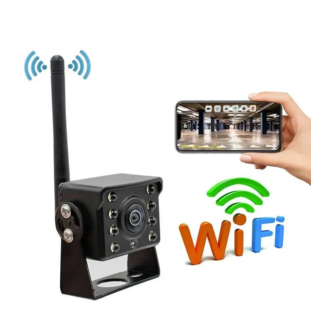 Bus shockproof Reversing RV View Rear Trailer WIFI Camper Wireless Camera Truck